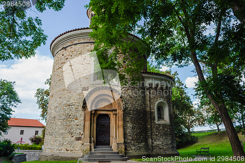 Image of the Rotunda of St Martin in Vysehrad