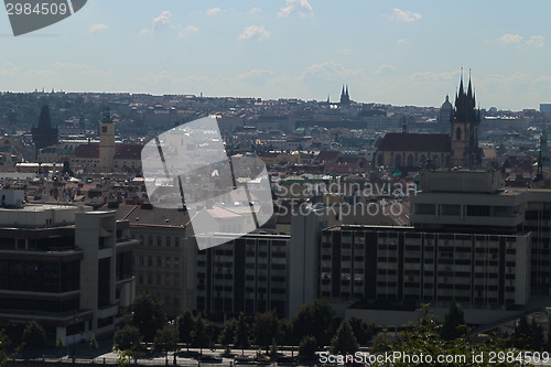 Image of Red rooftops of Prague