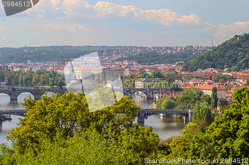 Image of Red rooftops of Prague