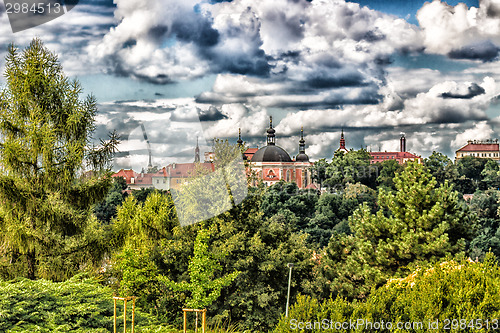 Image of Red rooftops of Prague