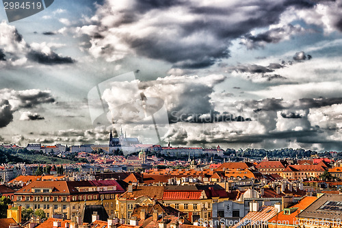 Image of Red rooftops of Prague