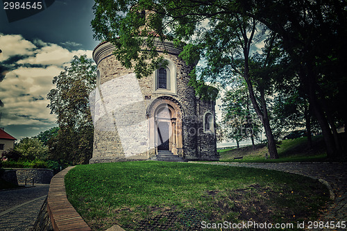 Image of the Rotunda of St Martin in Vysehrad