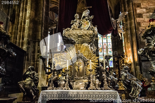 Image of Saint Vitus Cathedral altar