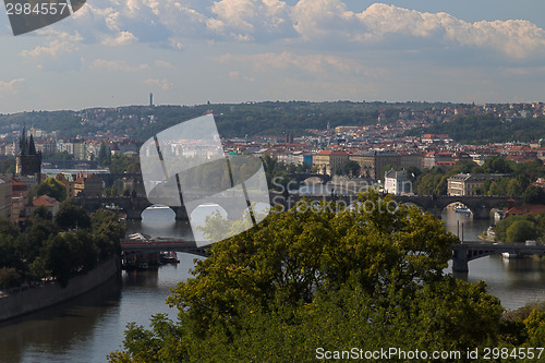 Image of Red rooftops of Prague