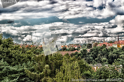 Image of Red rooftops of Prague