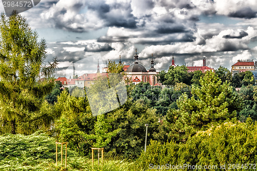 Image of Red rooftops of Prague