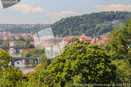 Image of Red rooftops of Prague