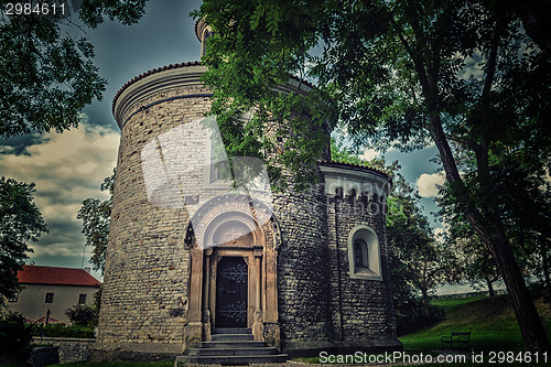 Image of the Rotunda of St Martin in Vysehrad