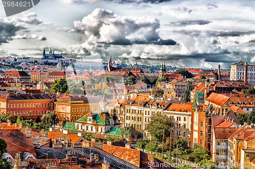 Image of Red rooftops of Prague