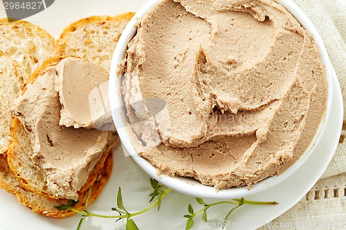 Image of bowl of liver pate