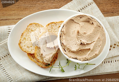 Image of homemade liver pate