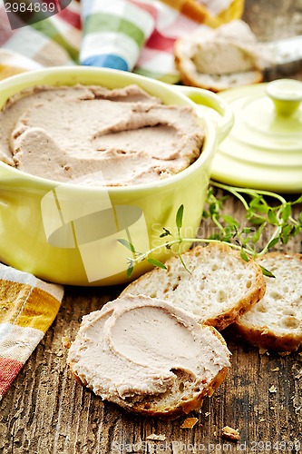 Image of homemade liver pate