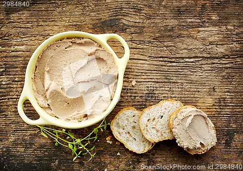 Image of homemade liver pate