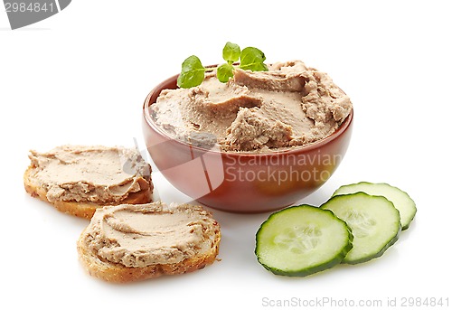 Image of bowl of liver pate