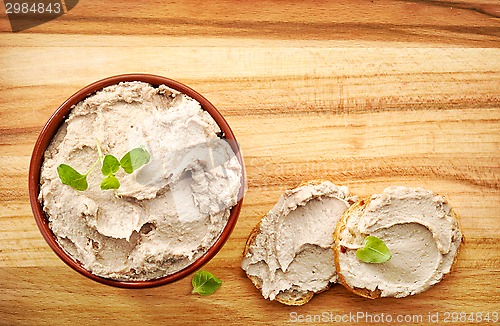 Image of bowl of liver pate