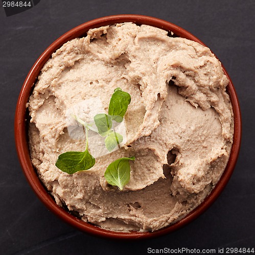 Image of bowl of liver pate