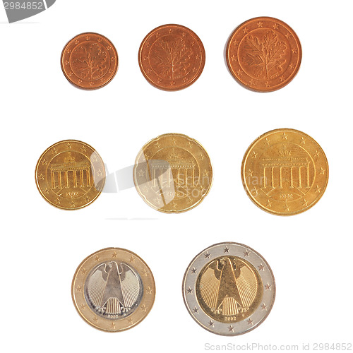 Image of Euro coins series