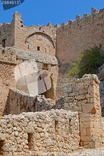 Image of Gate of the ancient fortress.