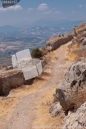 Image of Street of Ancient Corinth.