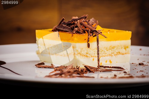 Image of Layered cheesecake