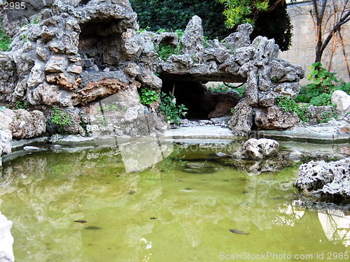 Image of Urban Pond. Nicosia. Cyprus