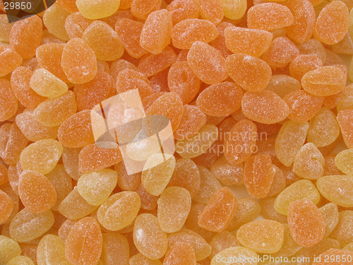 Image of Orange jelly candy.