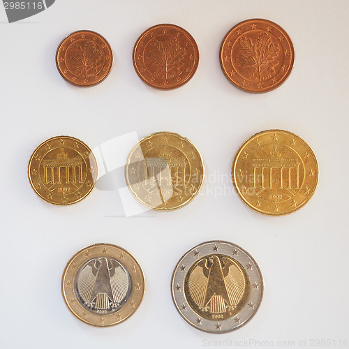 Image of Euro coins series