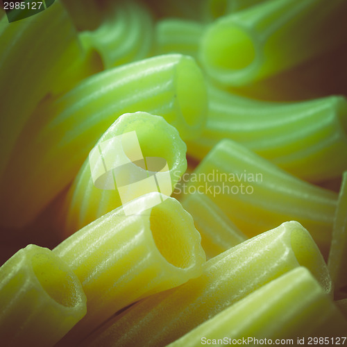 Image of Retro look Pasta picture