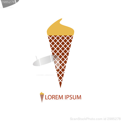 Image of Ice-cream emblem