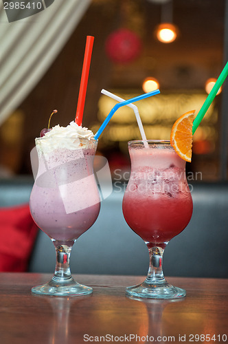 Image of cocktails milkshake