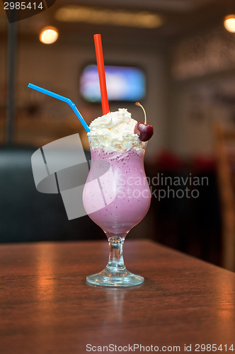 Image of Cherry milkshake