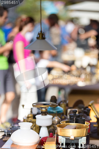 Image of Sunday flea market.