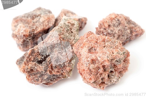 Image of Pieces of black salt