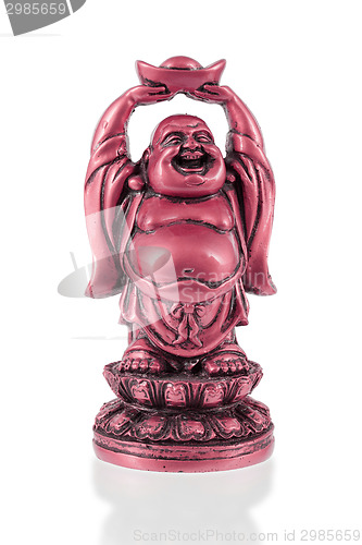 Image of Small happy Buddha standing