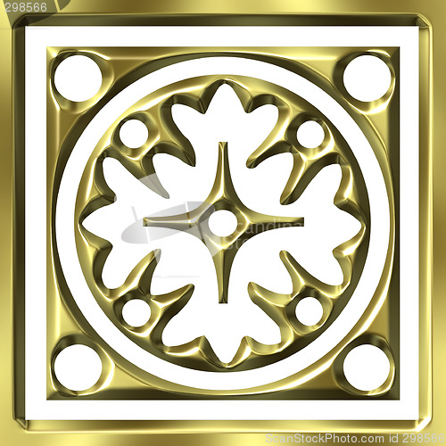 Image of 3D Golden Ornament