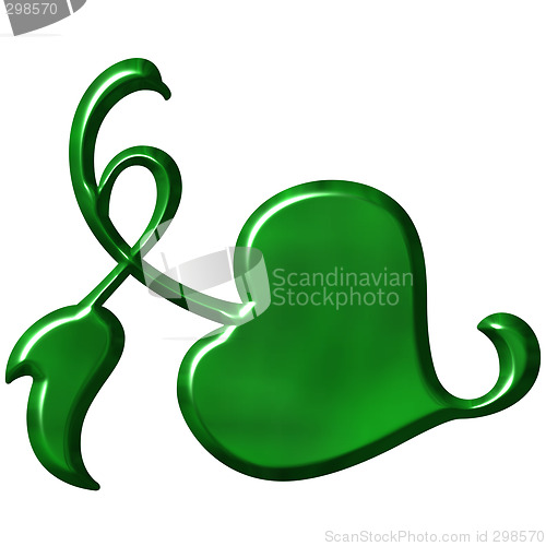 Image of 3D Leaf Ornament