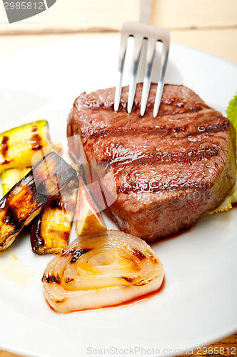 Image of grilled beef filet mignon