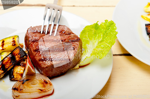 Image of grilled beef filet mignon