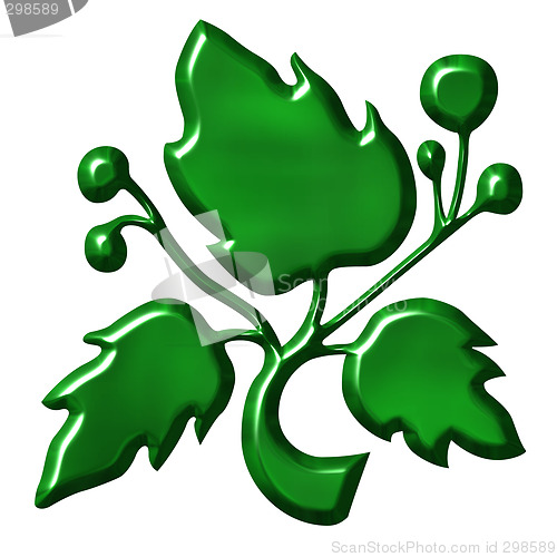 Image of 3D Leaf Ornament