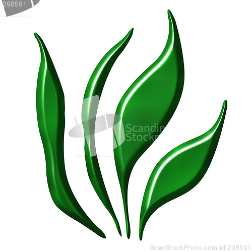 Image of 3D Leaf Ornament