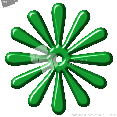 Image of 3D Leaf Ornament