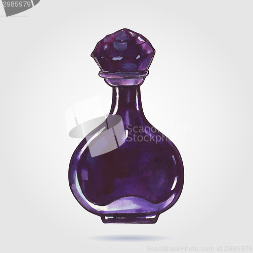 Image of Beautiful perfume bottle.