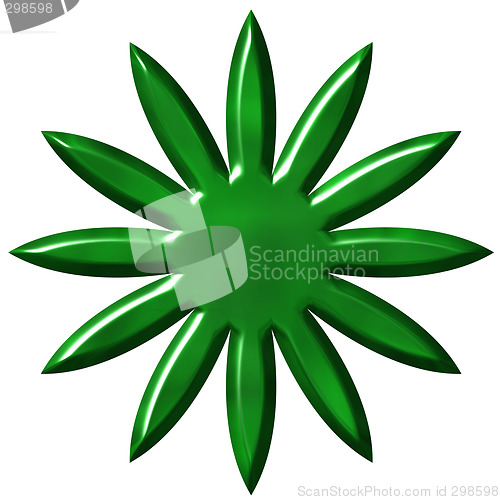 Image of 3D Leaf Ornament