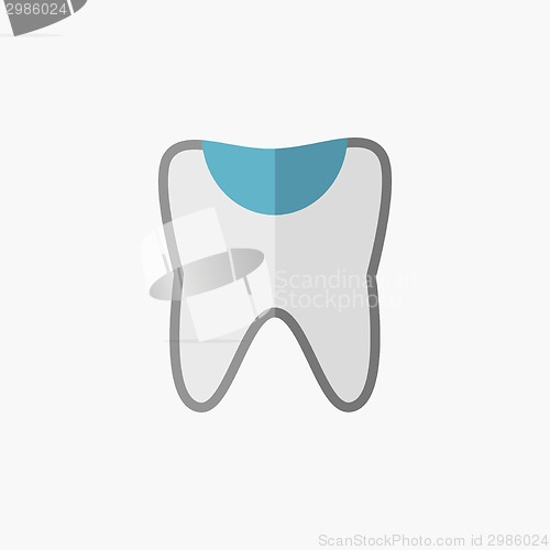 Image of Dental Flat Icon