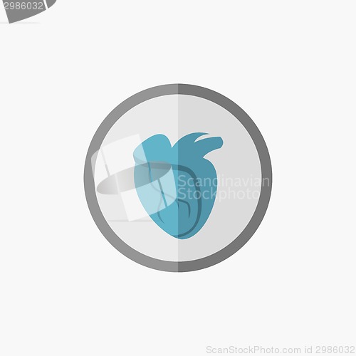 Image of Heart Flat Icon