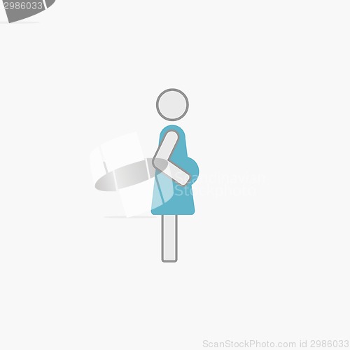 Image of Maternity Flat Icon