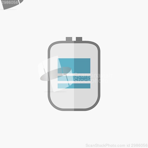 Image of Blood Bag Medical Flat Icon