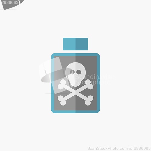 Image of Poison Flat Icon