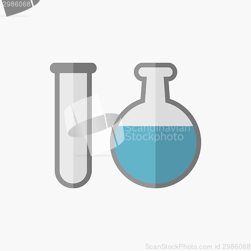 Image of Biochemistry Flat Icon