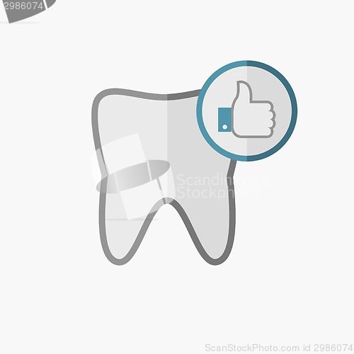 Image of Dental Flat Icon